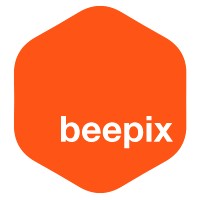 beepix logo, beepix contact details