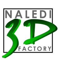 the Naledi3d Factory logo, the Naledi3d Factory contact details