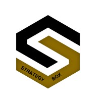 StrategyBox logo, StrategyBox contact details