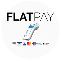 FLATPAY logo, FLATPAY contact details