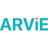 ARViE logo, ARViE contact details