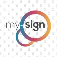 My-Sign logo, My-Sign contact details