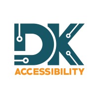 DK Accessibility logo, DK Accessibility contact details