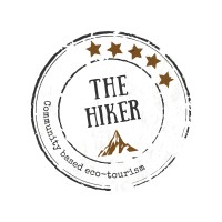 The Hiker logo, The Hiker contact details