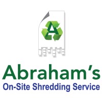 Abraham's On-Site Shredding Service logo, Abraham's On-Site Shredding Service contact details