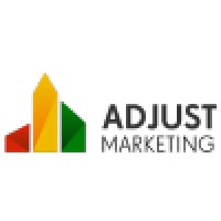 Adjust Marketing logo, Adjust Marketing contact details