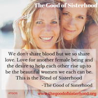 The Good of Sisterhood logo, The Good of Sisterhood contact details