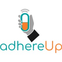 adhereUp logo, adhereUp contact details