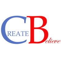 CREATE-BELIEVE logo, CREATE-BELIEVE contact details