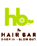 The Hair Bar logo, The Hair Bar contact details