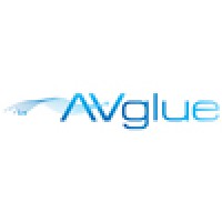 AVglue logo, AVglue contact details