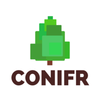 Conifr logo, Conifr contact details