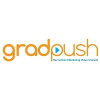 GradPush logo, GradPush contact details