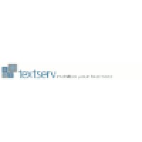 TextServ logo, TextServ contact details