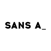 Sans A_ logo, Sans A_ contact details