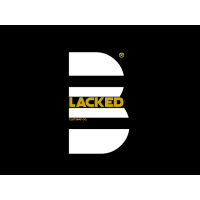 BLACKED logo, BLACKED contact details