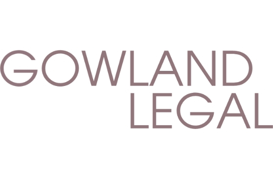 GOWLAND LEGAL logo, GOWLAND LEGAL contact details