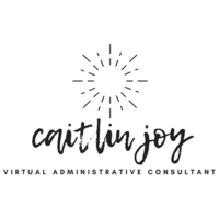 CaitlinJoy Virtual Administrative Consulting logo, CaitlinJoy Virtual Administrative Consulting contact details