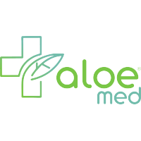 aloemed logo, aloemed contact details