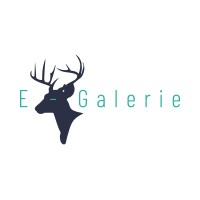 E-Galerie logo, E-Galerie contact details