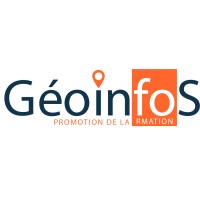 GéoInfoS logo, GéoInfoS contact details