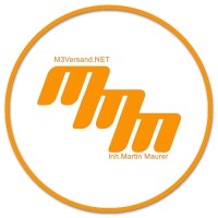 M3versand.NET logo, M3versand.NET contact details