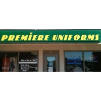 Premiere Uniforms logo, Premiere Uniforms contact details