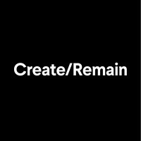 Create/Remain logo, Create/Remain contact details