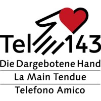 Tel 143 - Emergency hotline for emotional support logo, Tel 143 - Emergency hotline for emotional support contact details