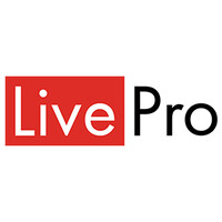 LivePro logo, LivePro contact details