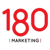 180 Marketing logo, 180 Marketing contact details