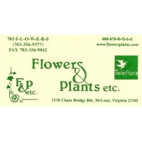 Flowers Plants Etc logo, Flowers Plants Etc contact details