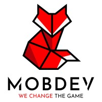 MobDev logo, MobDev contact details