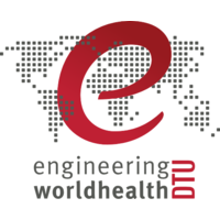 Engineering World Health, DTU logo, Engineering World Health, DTU contact details