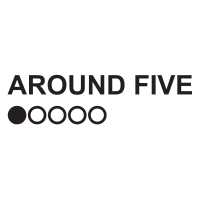 AROUND FIVE logo, AROUND FIVE contact details