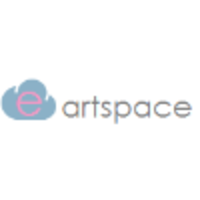 E-Artspace logo, E-Artspace contact details