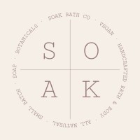 SOAK Bath Co logo, SOAK Bath Co contact details