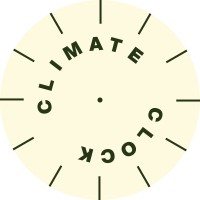 The Climate Clock Project logo, The Climate Clock Project contact details