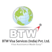 BTW Visa Services (India) Pvt Ltd logo, BTW Visa Services (India) Pvt Ltd contact details