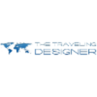 The Traveling Designer logo, The Traveling Designer contact details