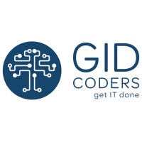 GID CODERS logo, GID CODERS contact details