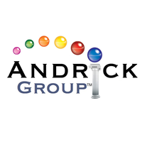 The Andrick Group logo, The Andrick Group contact details