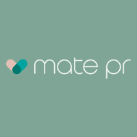 Mate PR logo, Mate PR contact details