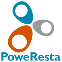 PoweResta logo, PoweResta contact details