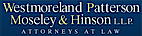 Westmoreland, Patterson, Moseley & Hinson, LLP logo, Westmoreland, Patterson, Moseley & Hinson, LLP contact details