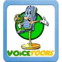 VoiceTOONS logo, VoiceTOONS contact details