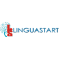 LINGUASTART logo, LINGUASTART contact details