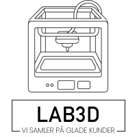 LAB3D.dk logo, LAB3D.dk contact details