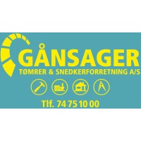 Gånsager Tømrer- & Snedkerforretning A/S logo, Gånsager Tømrer- & Snedkerforretning A/S contact details