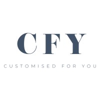 CFY - Customised For You logo, CFY - Customised For You contact details